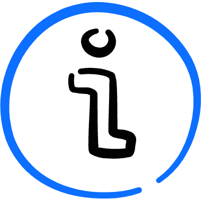 Alerts Information Circle Icon from Freehand Duotone Set