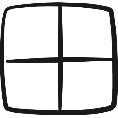 Cell Formating Border Full Icon from Freehand Duotone Set