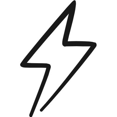 Connect Flash 1 Icon from Freehand Duotone Set