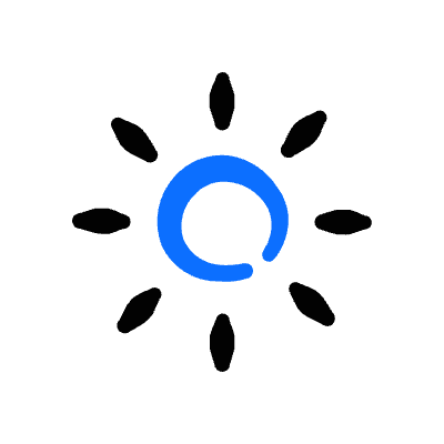 Controls Brightness Decrease Icon from Freehand Duotone Set