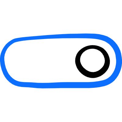 Controls Slider Toggle Right Icon from Freehand Duotone Set