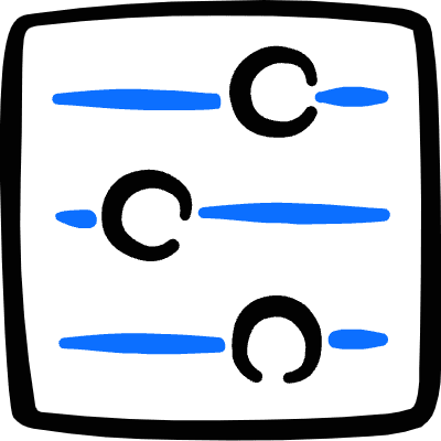 Controls Sliders Horizontal Icon from Freehand Duotone Set