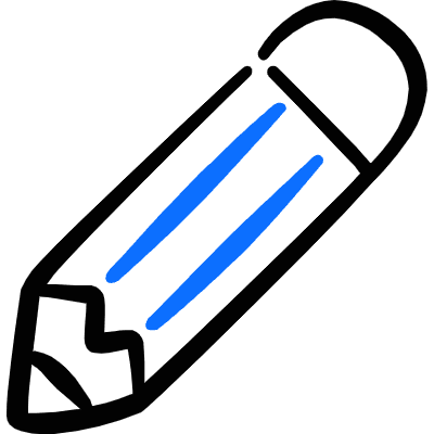 Edit Pencil 2 Icon from Freehand Duotone Set