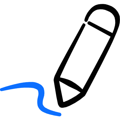 Edit Pencil Icon from Freehand Duotone Set