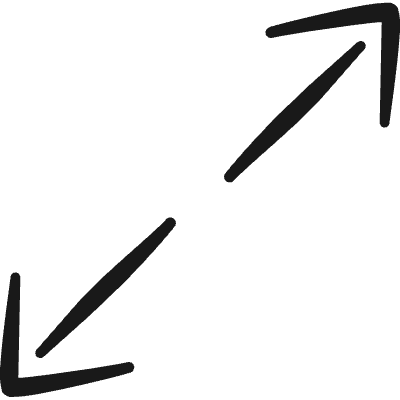 Expand Arrow 2 Icon from Freehand Duotone Set