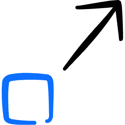 Expand Arrow Square 2 Icon from Freehand Duotone Set