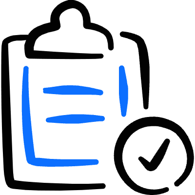 Form Edition Clipboard Check Icon from Freehand Duotone Set