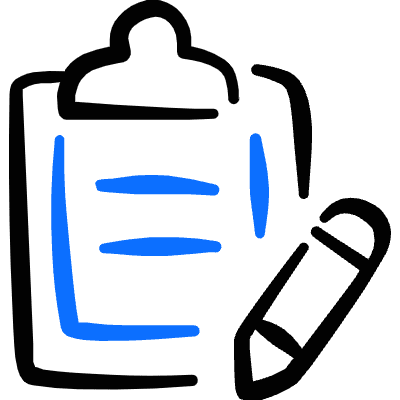 Form Edition Clipboard Edit Icon from Freehand Duotone Set