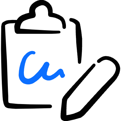 Form Edition Clipboard Write Icon from Freehand Duotone Set