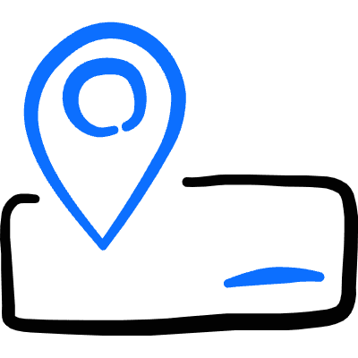 Form Edition Location Icon from Freehand Duotone Set