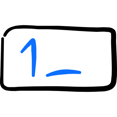 Form Edition Number 2 Icon from Freehand Duotone Set