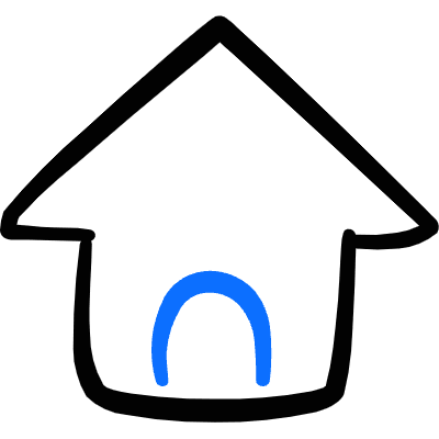 Home 1 Icon from Freehand Duotone Set