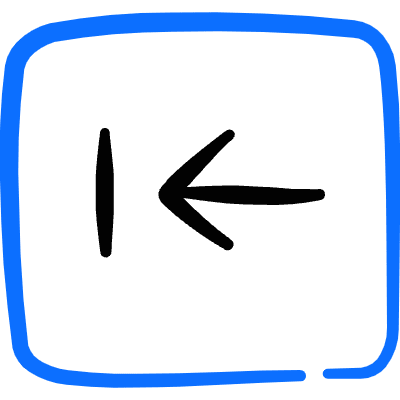 Keyboard Backspace Button Icon from Freehand Duotone Set
