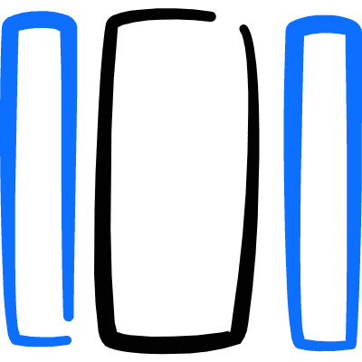 Layouts Array Icon from Freehand Duotone Set