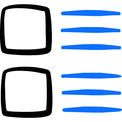 Layouts Content Icon from Freehand Duotone Set