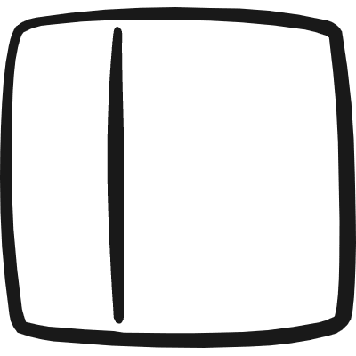 Layouts Left Icon from Freehand Duotone Set