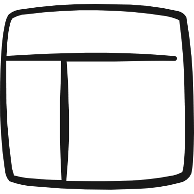 Layouts Top Left Icon from Freehand Duotone Set