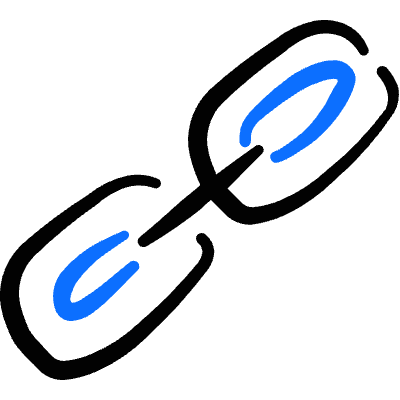 Link Hyperlink Chain Icon from Freehand Duotone Set