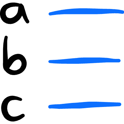 Lists Letter Icon from Freehand Duotone Set