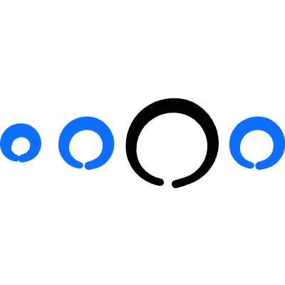 Loading Blinking Circles Icon from Freehand Duotone Set
