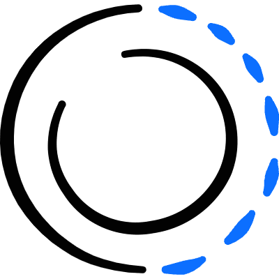 Loading Circles Icon from Freehand Duotone Set