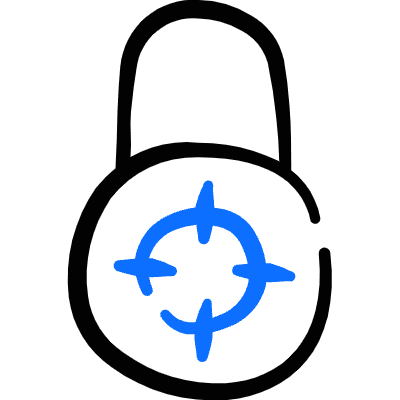 Lock Combination Icon from Freehand Duotone Set