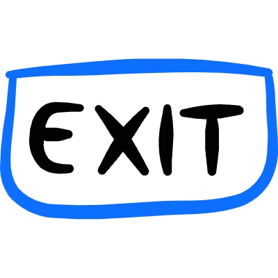 Login Logout Exit Rectangle Icon from Freehand Duotone Set