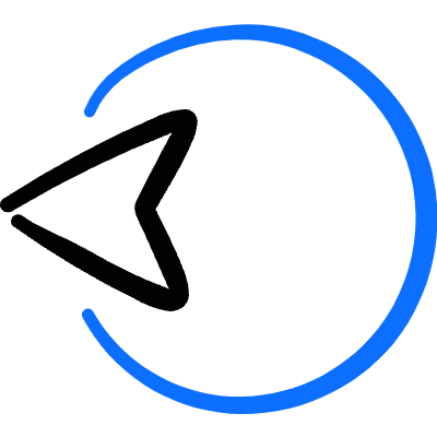 Move Cursor Left Icon from Freehand Duotone Set