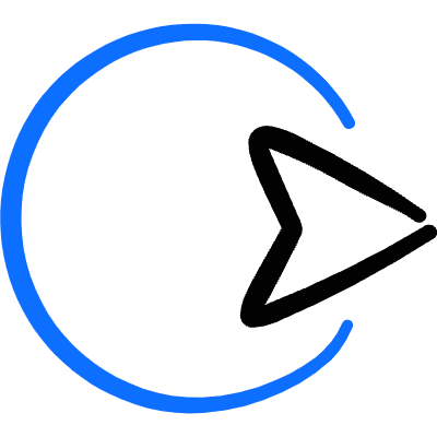 Move Cursor Right Icon from Freehand Duotone Set