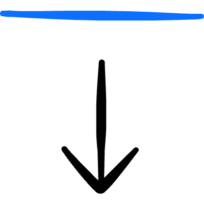 Move Line Down Icon from Freehand Duotone Set