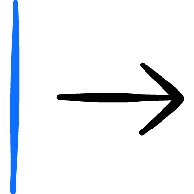 Move Line Right Icon from Freehand Duotone Set