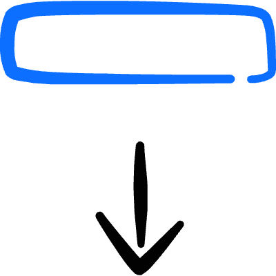 Move Rectangle Down Icon from Freehand Duotone Set