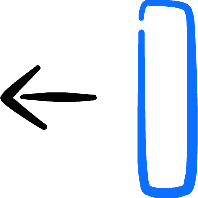 Move Rectangle Right Icon from Freehand Duotone Set
