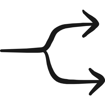 Multimedia Controls Split Icon from Freehand Duotone Set