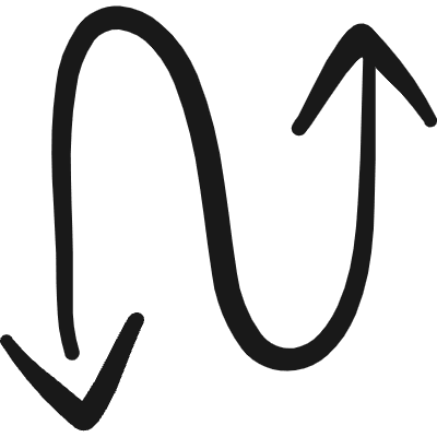 Multimedia Controls Two Way Arrow Icon from Freehand Duotone Set