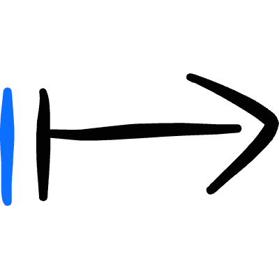 Navigation Arrow Right Icon from Freehand Duotone Set