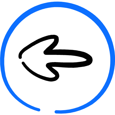 Navigation Left Circle 1_1 Icon from Freehand Duotone Set