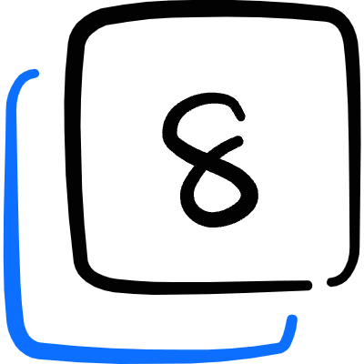 Paginate Filter 8 Icon from Freehand Duotone Set