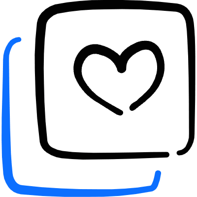Paginate Filter Heart Icon from Freehand Duotone Set