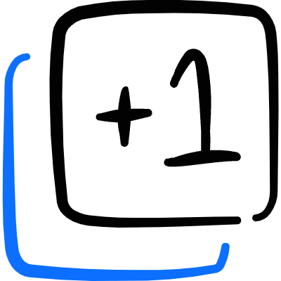 Paginate Filter Plus One Icon from Freehand Duotone Set
