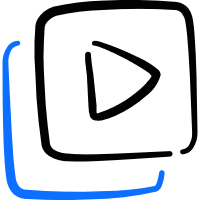 Paginate Filter Video Icon from Freehand Duotone Set