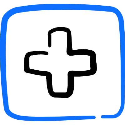 Add Square 2 Icon from Freehand Duotone Set