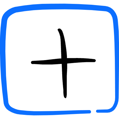 Add Square Icon from Freehand Duotone Set