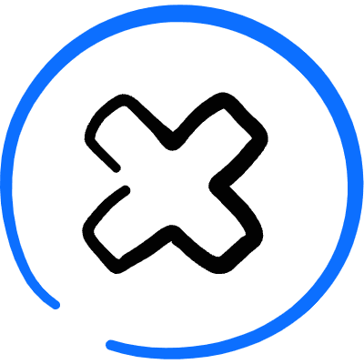 Remove Delete Circle Bold Icon from Freehand Duotone Set