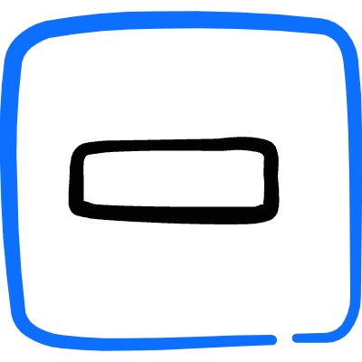 Remove Subtract Square 2 Icon from Freehand Duotone Set