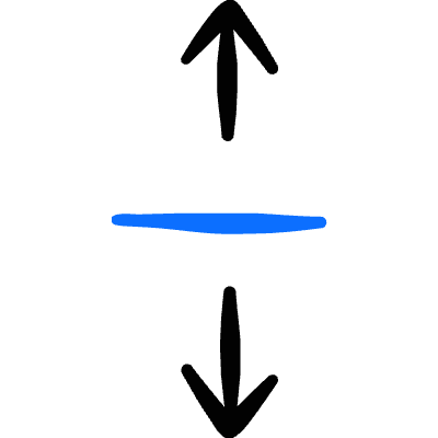 Resize Arrow Line Horizontal 1_1 Icon from Freehand Duotone Set