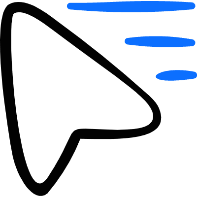 Cursor Speed 1 Icon from Freehand Duotone Set