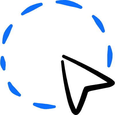 Select Cursor Area Cricle Icon from Freehand Duotone Set
