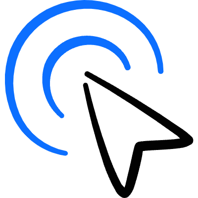 Select Cursor Double Click 2 Icon from Freehand Duotone Set