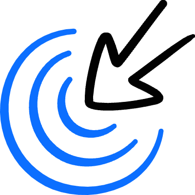 Select Cursor Double Click Icon from Freehand Duotone Set